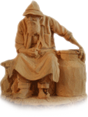 scultore in legno Hubertus